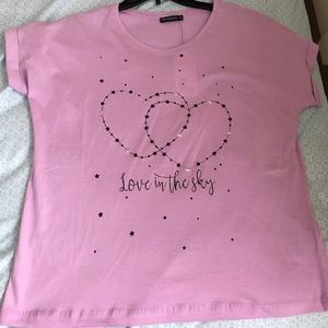 Purple Love In The Sky T-shirt